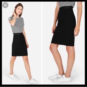 Everlane M Stretch Ponte Tube Skirt